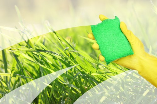 Childs Hill Carpet Cleaners secure payment options on a laptop screen