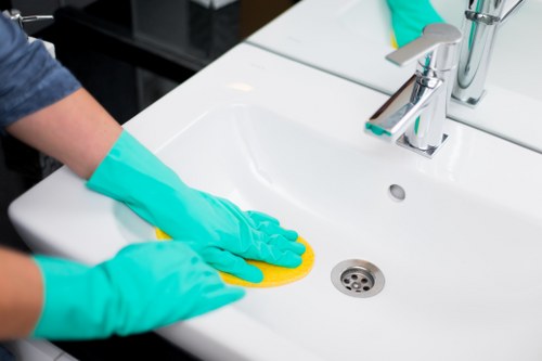 Odour removal equipment used on a sofa with pet stains