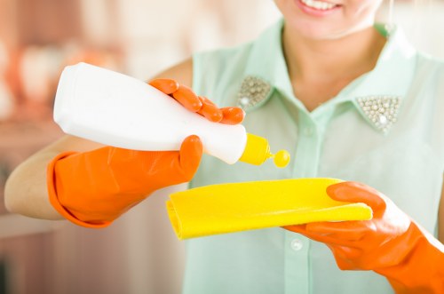 Childs Hill carpet cleaners professional team cleaning a residential carpet